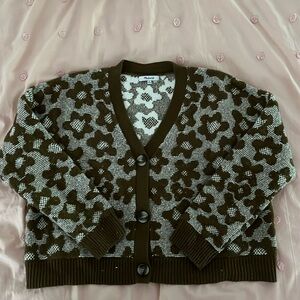 Madewell Floral Cardigan - Size Small